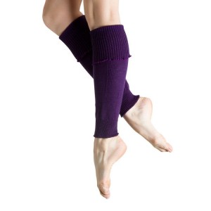 Dzianina Damskie Bloch Anna Legwarmers Fioletowe | PLNZX73191