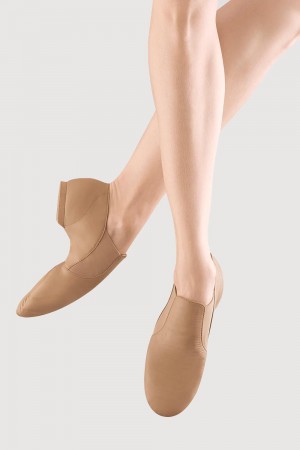 Jazz Damskie Bloch Elastaboot Adults Tan | SPLNY64980