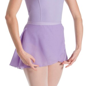 Spódnice Damskie Bloch Gianna Wrap Lilac | FPLHY73055