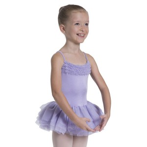 Sukienki Dziecięce Bloch Desdemona Leotard Lilac | PLIIZ30082