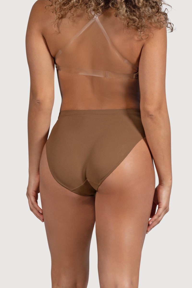 Bielizny Damskie Bloch Aquila High Stanem Almond | SPLVO45334