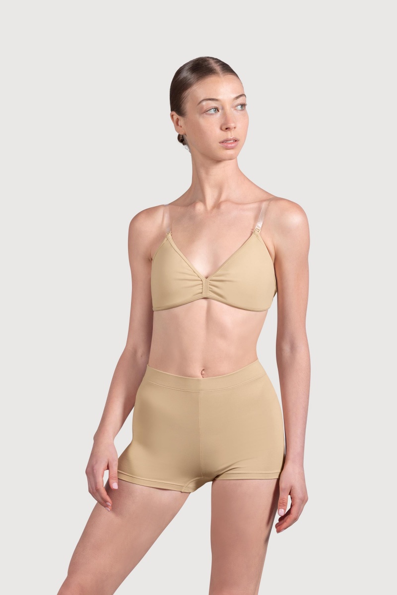 Bielizny Damskie Bloch Capella High Stanem Sand | PLJKU90589