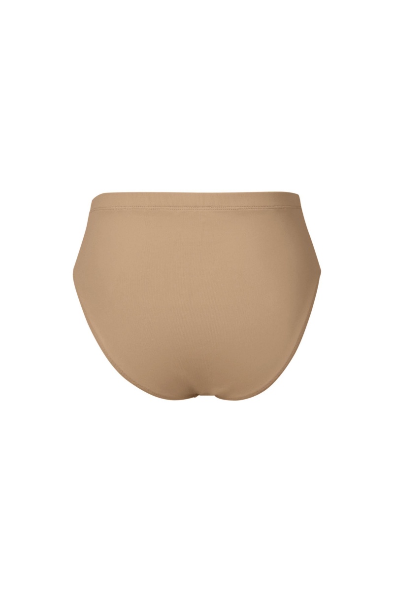 Bielizny Dziecięce Bloch Zaniah High Stanem Brief Tan | APLWC20524