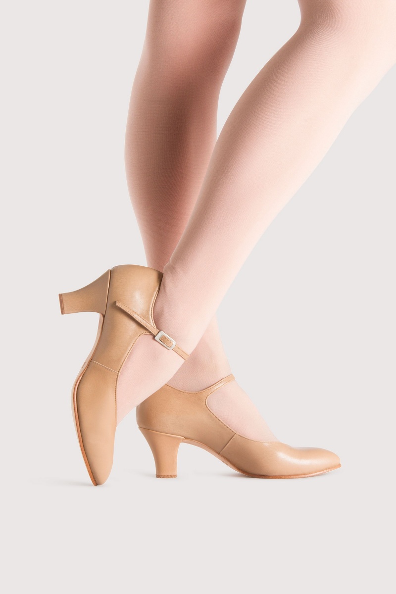 Buty do stepowania i sceny Damskie Bloch Chorus Tan | BPLSD71497