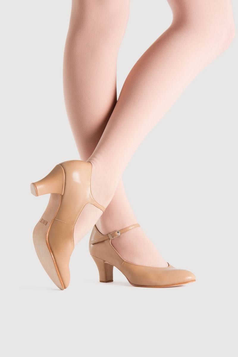 Buty do stepowania i sceny Damskie Bloch Chorus Tan | BPLSD71497