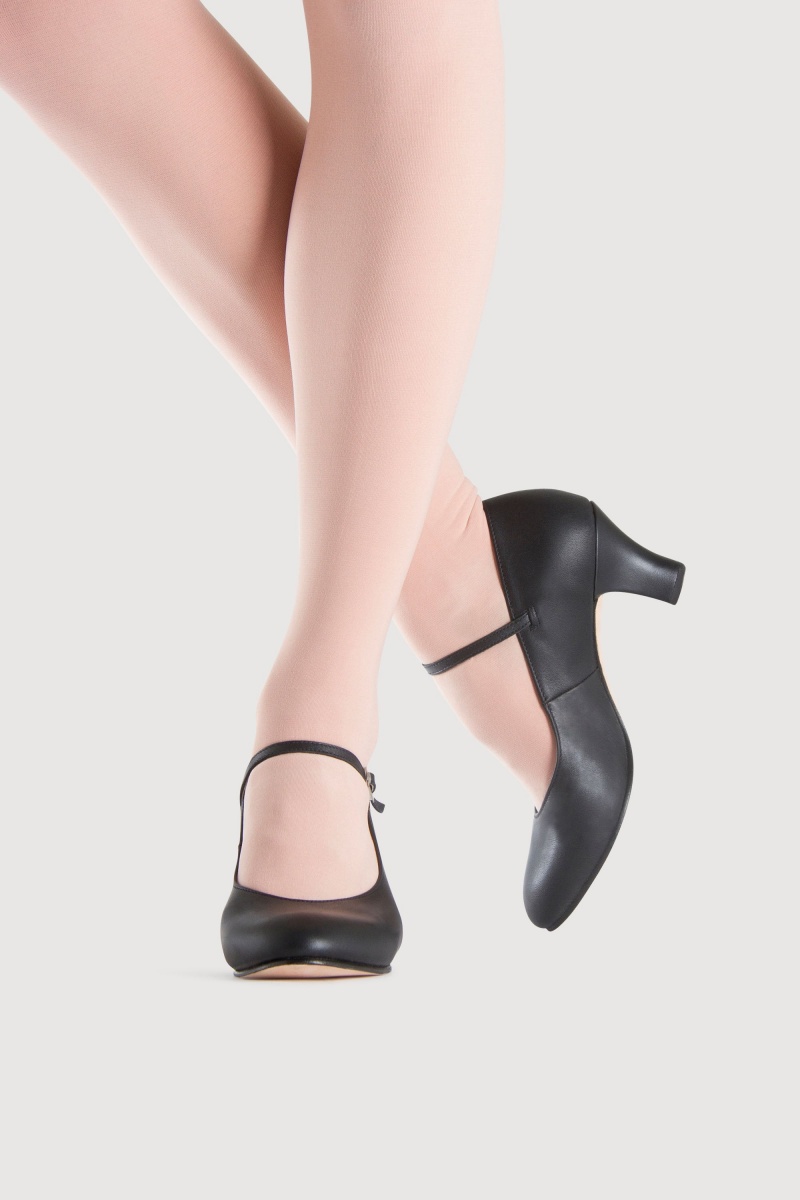 Buty do stepowania i sceny Damskie Bloch Cabaret Czarne | ZPLMJ62357