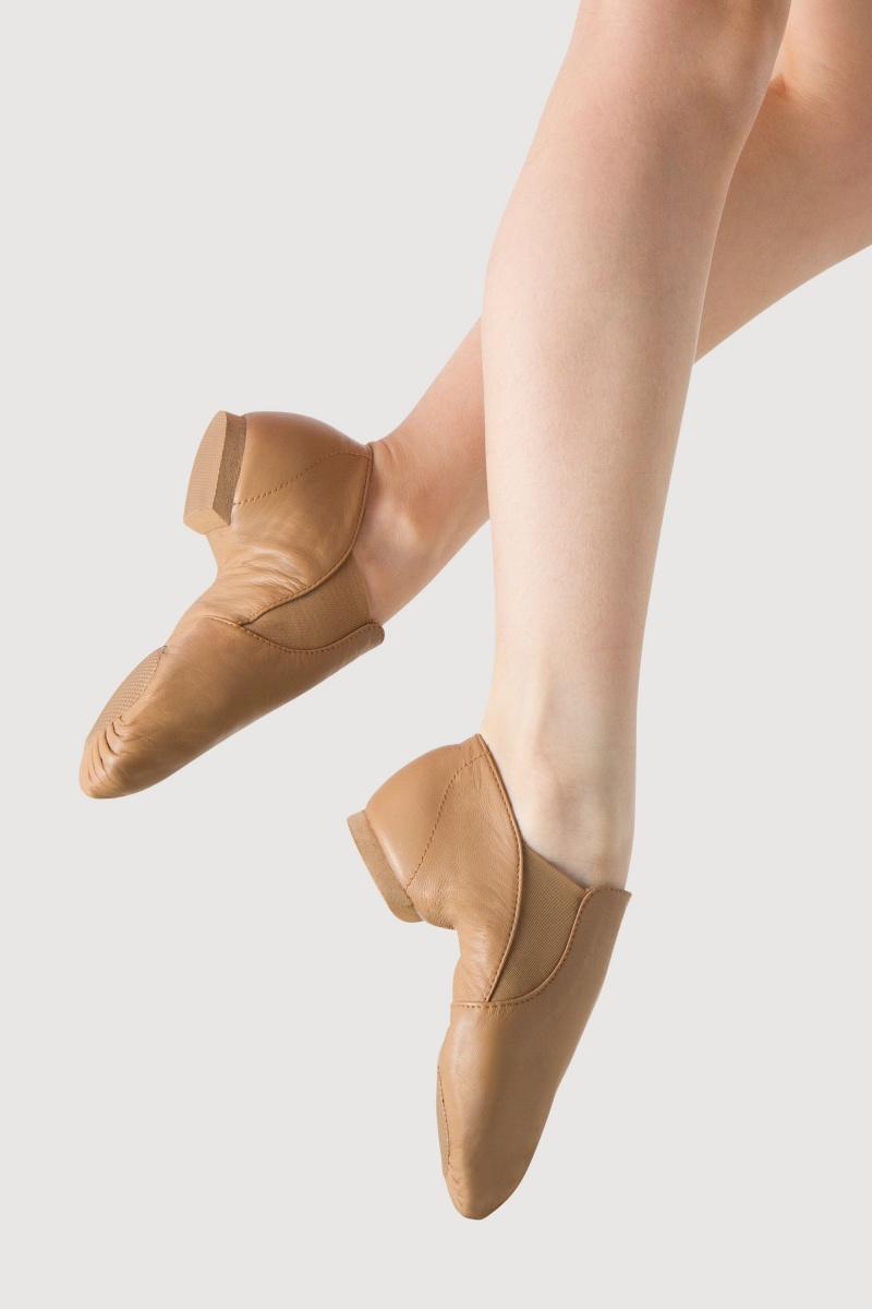 Jazz Dziecięce Bloch Elastaboot Tan | PLEGJ42873