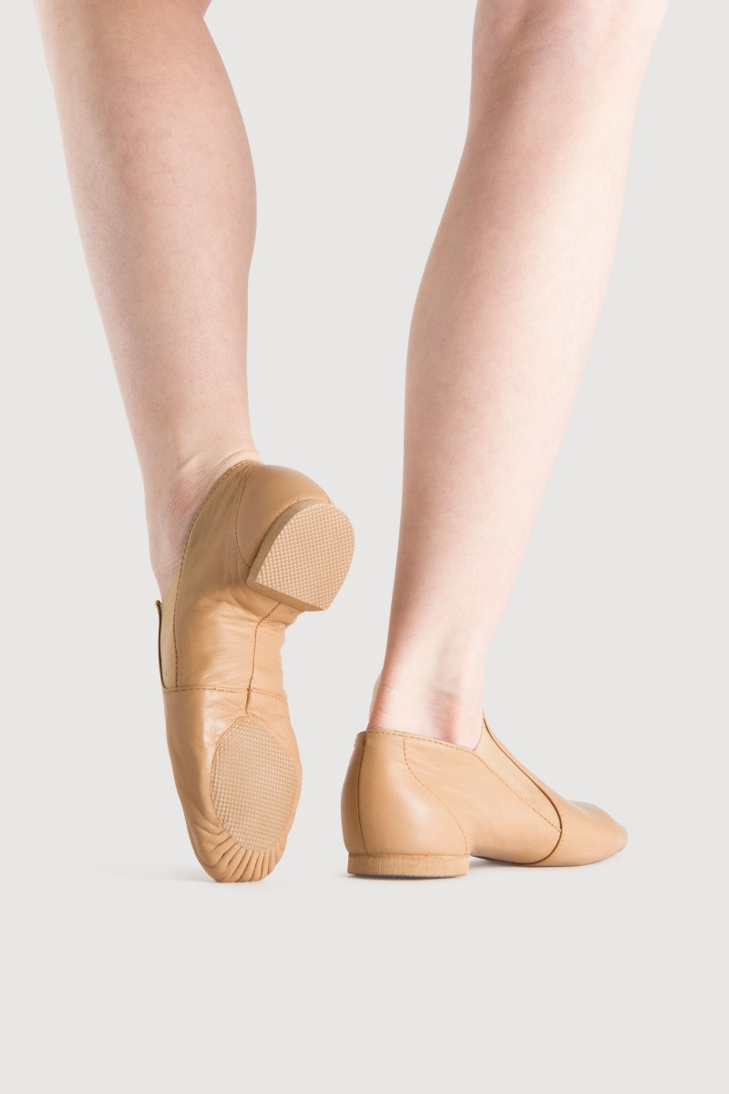 Jazz Dziecięce Bloch Elastaboot Tan | PLEGJ42873