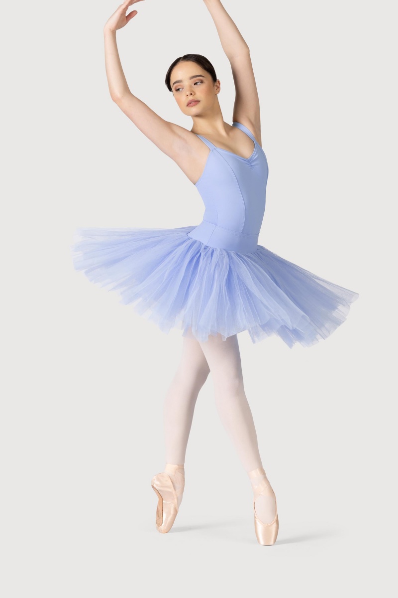 Spódnice Damskie Bloch Klasyczne Practice ½ Tutu Bluebird | APLDF58484