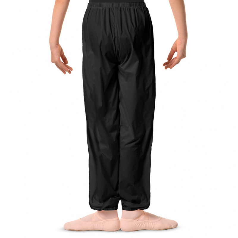 Spodnie Dziecięce Bloch Children Ripstop Pants Czarne | PLXBR68085