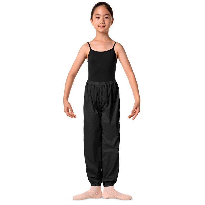 Spodnie Dziecięce Bloch Children Ripstop Pants Czarne | PLXBR68085