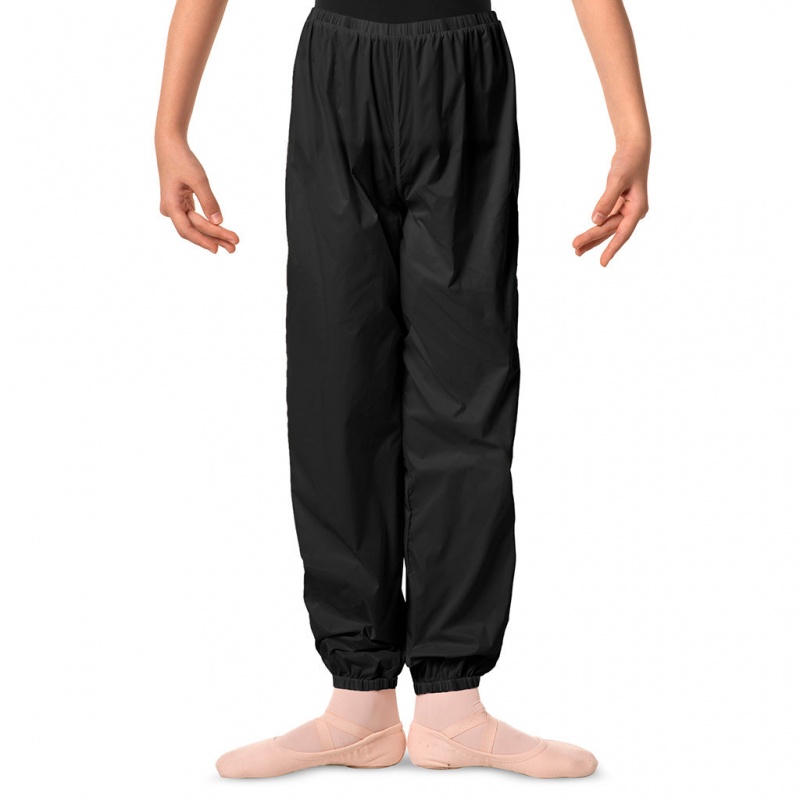 Spodnie Dziecięce Bloch Children Ripstop Pants Czarne | PLXBR68085