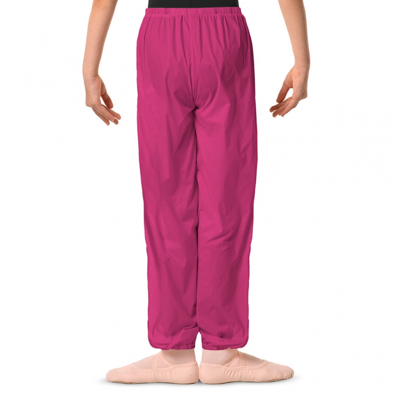 Spodnie Dziecięce Bloch Children Ripstop Pants Raspberry | PLJVR85651