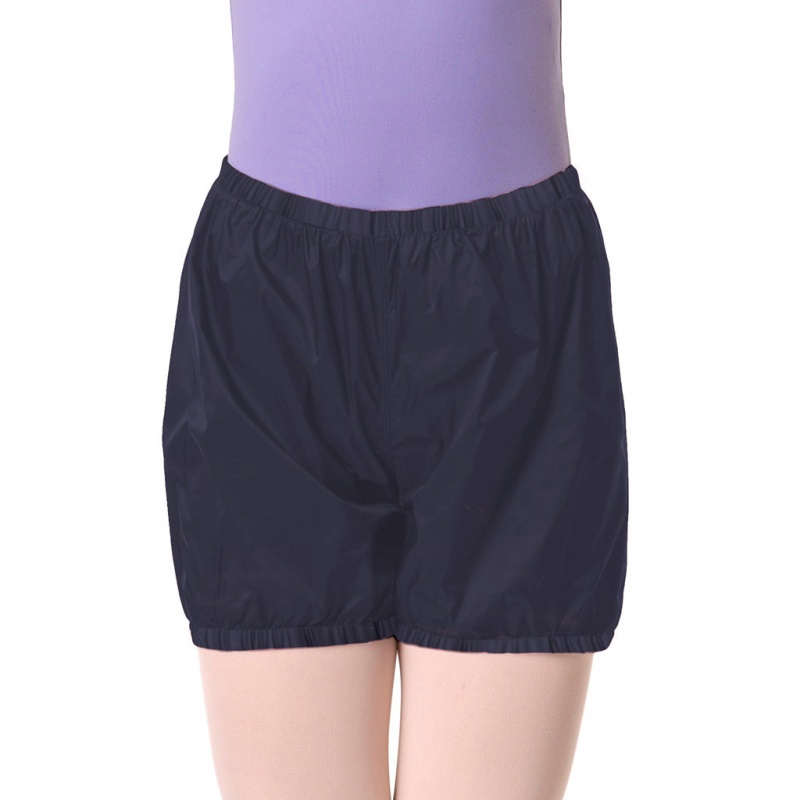 Spodnie Dziecięce Bloch Children Ripstop Shorts Granatowe | EPLHC32658