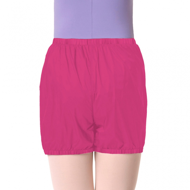 Spodnie Dziecięce Bloch Children Ripstop Shorts Raspberry | GPLEC96861