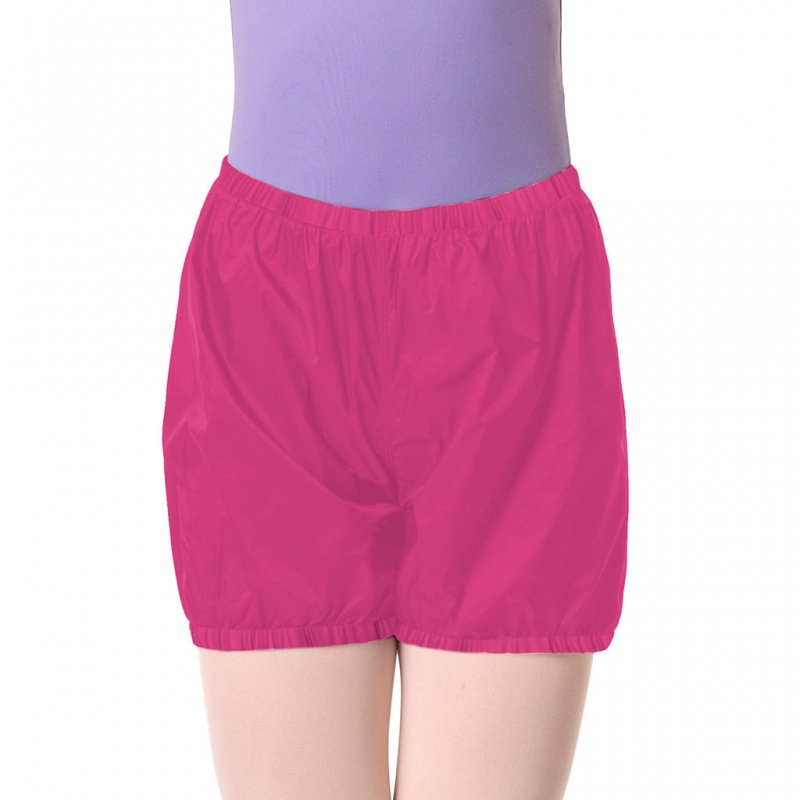 Spodnie Dziecięce Bloch Children Ripstop Shorts Raspberry | GPLEC96861