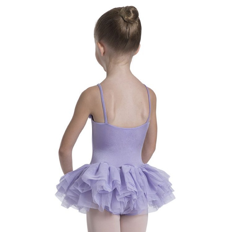 Sukienki Dziecięce Bloch Desdemona Leotard Lilac | PLIIZ30082