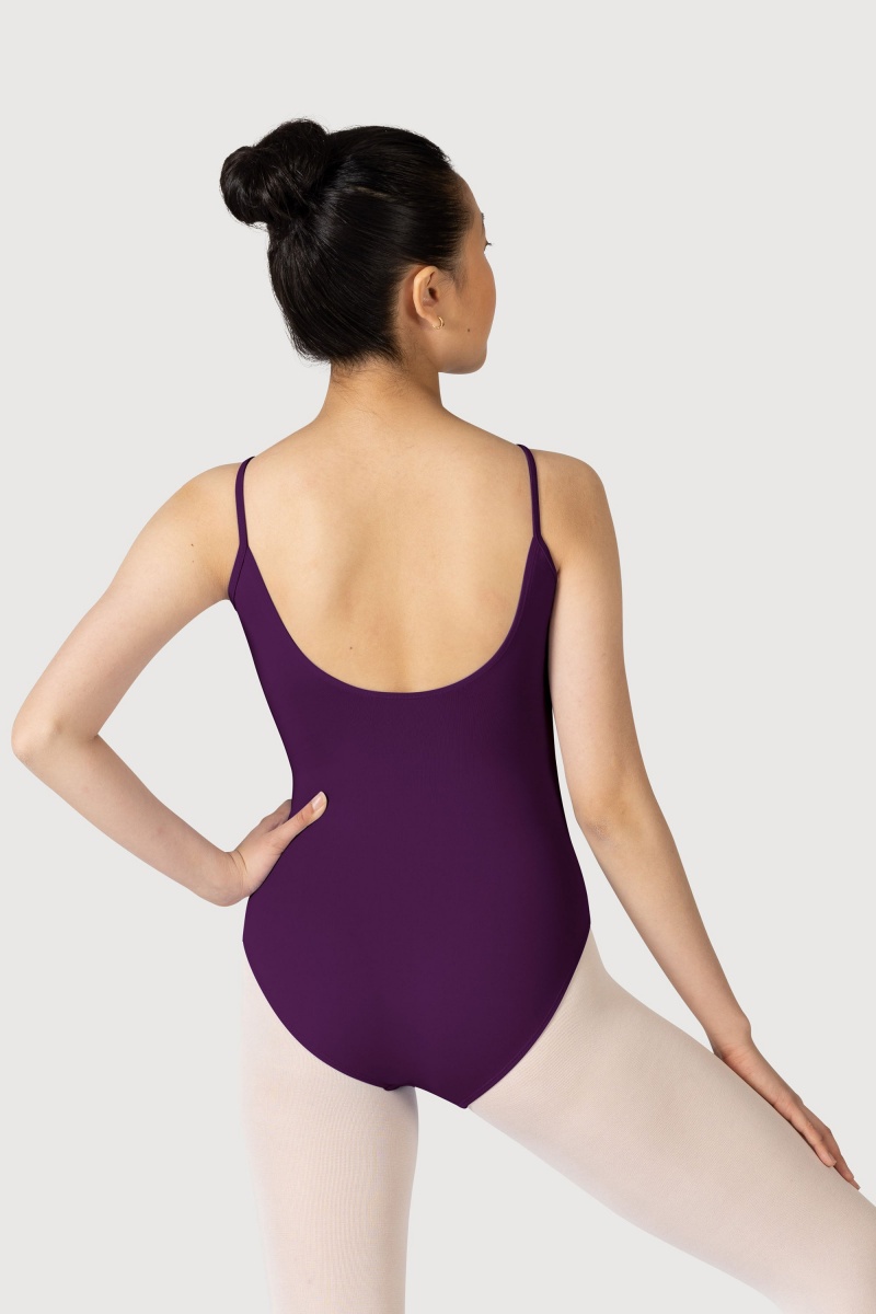 Trykoty Damskie Bloch Overture Oriana Princess Seam Plum | FPLUI30391