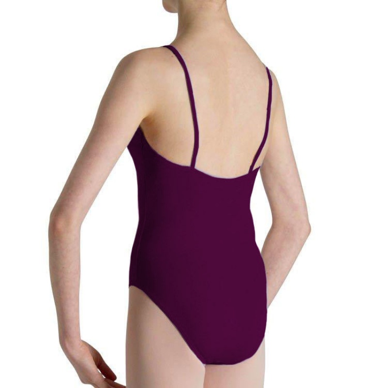 Trykoty Dziecięce Bloch Celeste Princess Line Plum | EPLHC86020