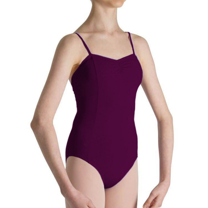 Trykoty Dziecięce Bloch Celeste Princess Line Plum | EPLHC86020