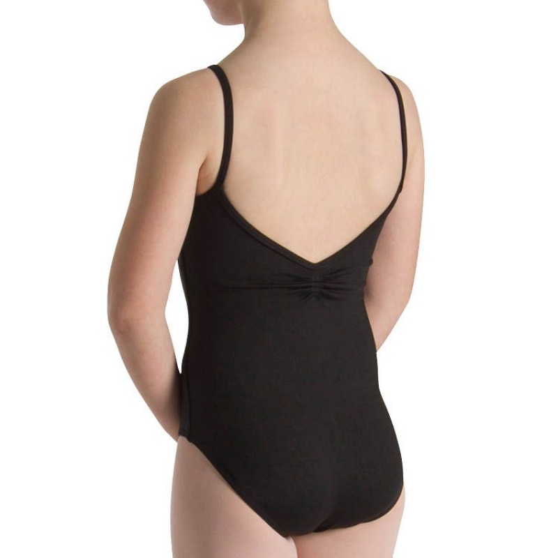 Trykoty Dziecięce Bloch Teresa Pinch Front And Back Czarne | EPLHC57619